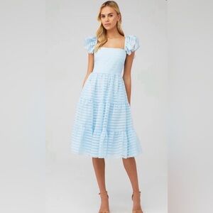 Amanda Uprichard Blue Dress